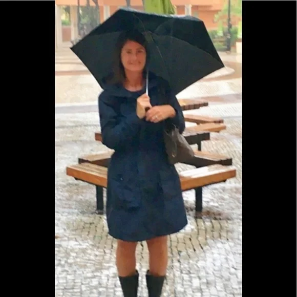 💙ATHLETA CITY SLICKER JACKET-NAVY BLUE-S💙 Jackets & Coats